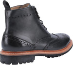 Cotswold Rissington Commando Mens Leather Brogue Boots - Shoe Store Direct