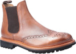 Cotswold Siddington Commando Mens Chelsea Brogue Boots - Shoe Store Direct