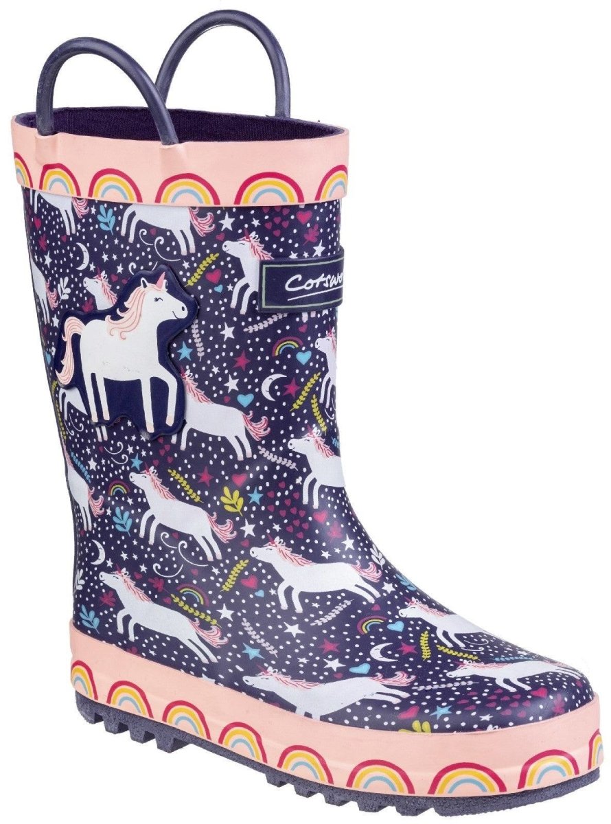 Cotswold Sprinkle Kids Wellington Boots - Shoe Store Direct