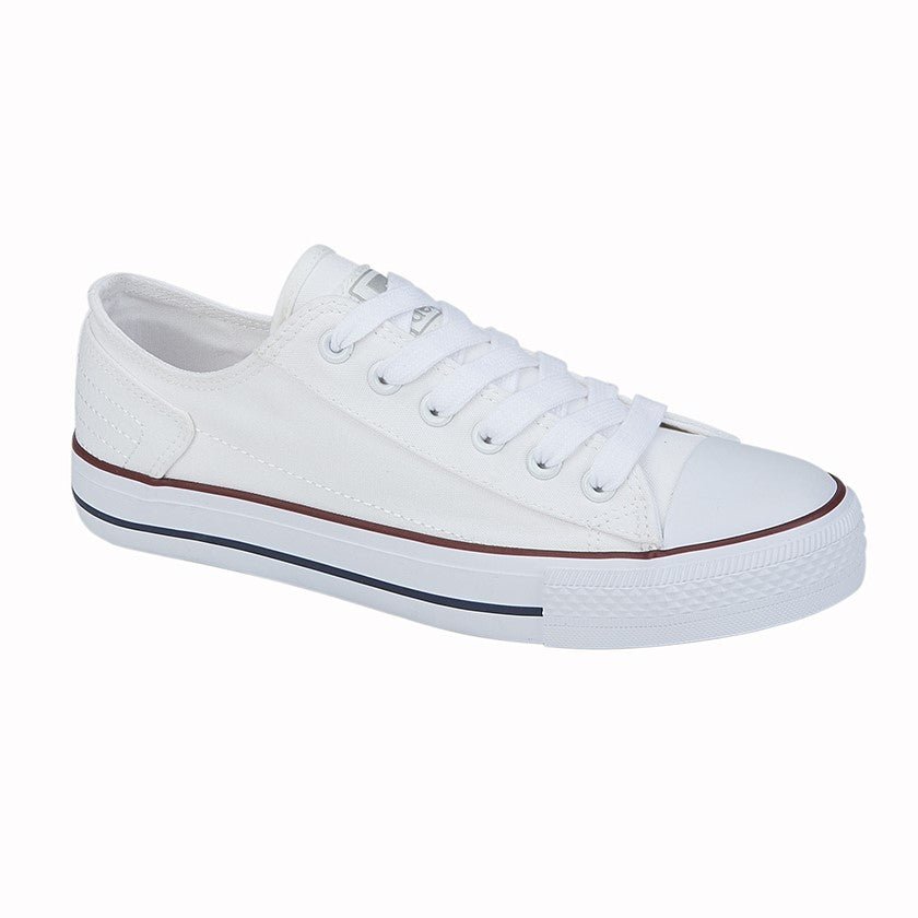 DEK L810G Womens 6 Eye Canvas Lace to Toe Shoe - Shoe Store Direct