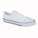 DEK L810G Womens 6 Eye Canvas Lace to Toe Shoe - Shoe Store Direct