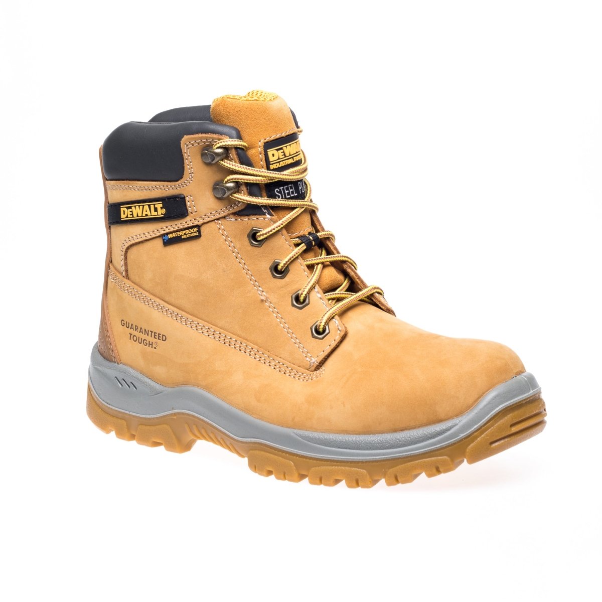 DeWalt Titanium Mens Waterproof Steel Toe Midsole Safety Boots