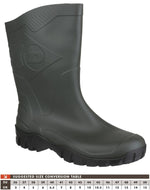 Dunlop Dee Mid-Calf Wellington Boots - Shoe Store Direct