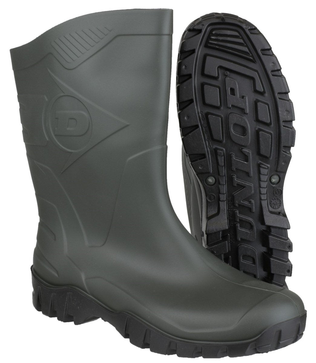 Dunlop Dee Mid-Calf Wellington Boots - Shoe Store Direct