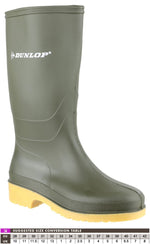 Dunlop Dull Kids Wellington Boots - Shoe Store Direct