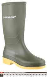 Dunlop Dull Kids Wellington Boots - Shoe Store Direct