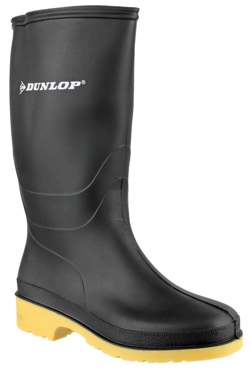 Dunlop Dull Kids Wellington Boots - Shoe Store Direct