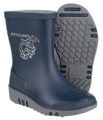 Dunlop Mini Elephant Kids Waterproof Wellington Boots - Shoe Store Direct