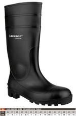 Dunlop Protomastor Full Safety Wellington Boots - Shoe Store Direct