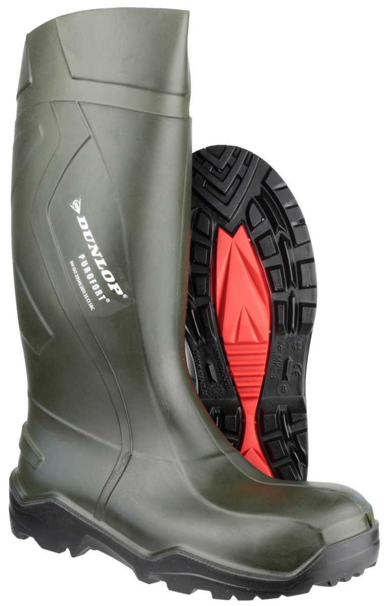 Dunlop Purofort+ Full Safety Wellington Boots - Shoe Store Direct