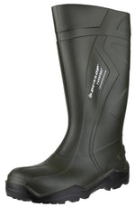 Dunlop Purofort+ Plain Rubber Wellington Boots - Shoe Store Direct