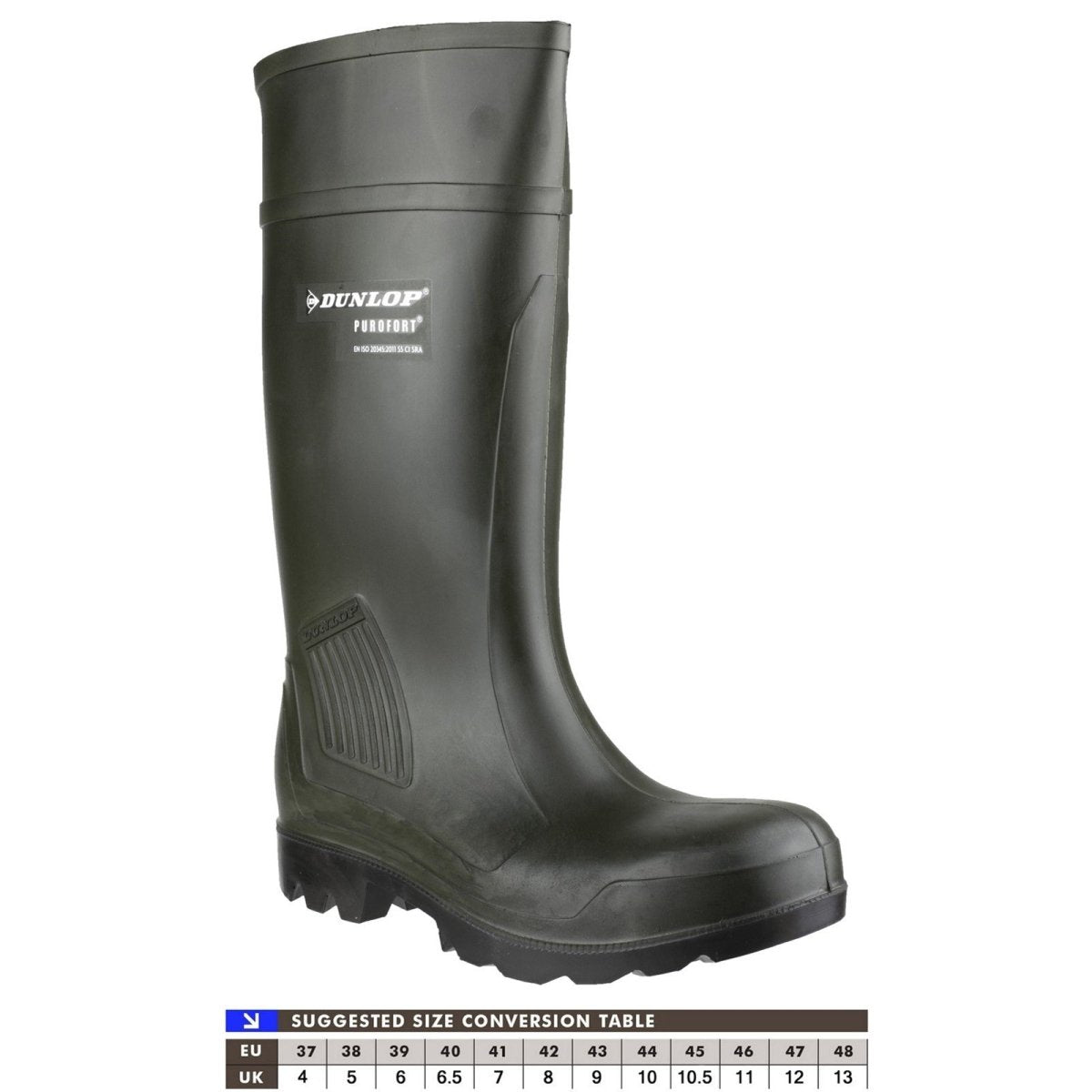 Dunlop Purofort Professional Full Safety Wellington Boots - Shoe Store Direct