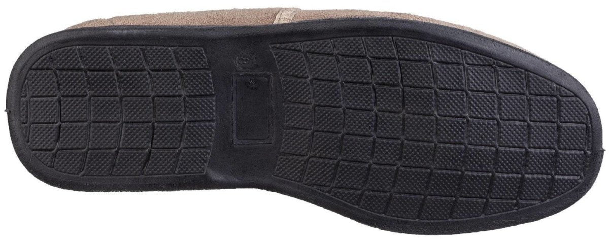 Fleet & Foster Dakis Slip On Slipper Classic Mens Slippers - Shoe Store Direct