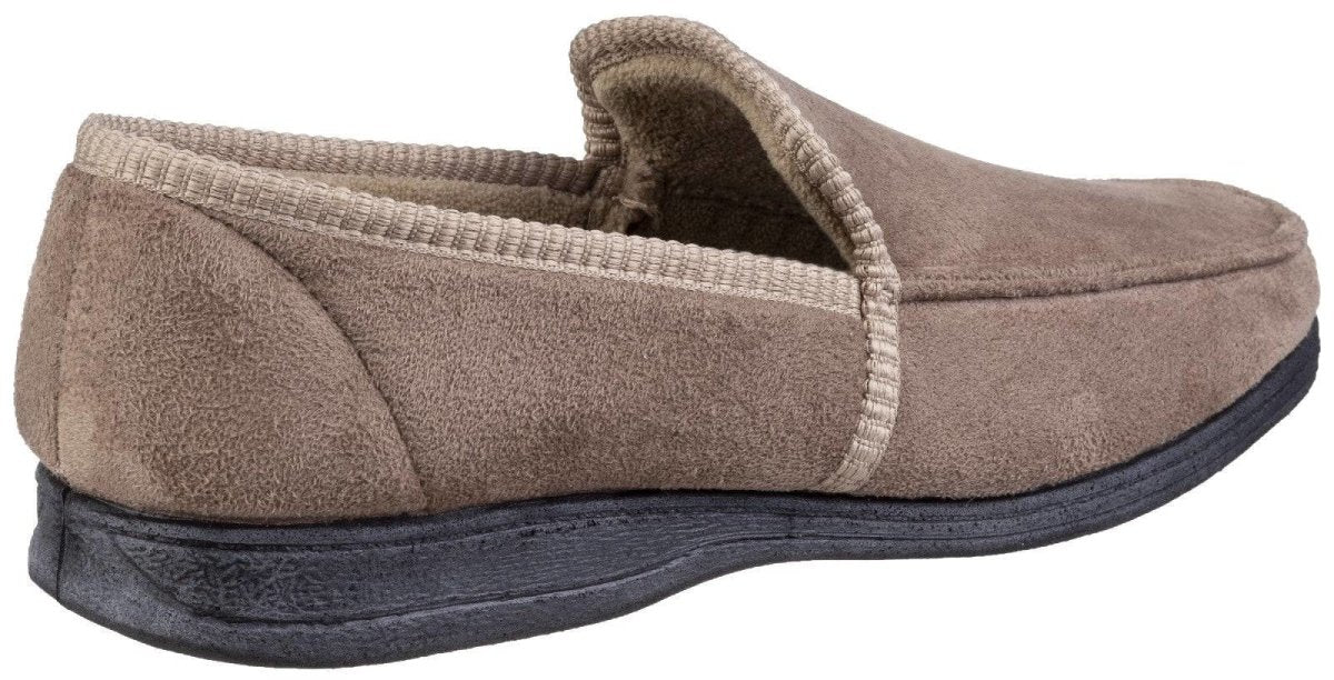 Fleet & Foster Dakis Slip On Slipper Classic Mens Slippers - Shoe Store Direct