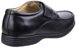 Fleet & Foster Fred Dual Fit Moccasin Touch Fastening Mens Shoes UK 6-12 - Shoe Store Direct