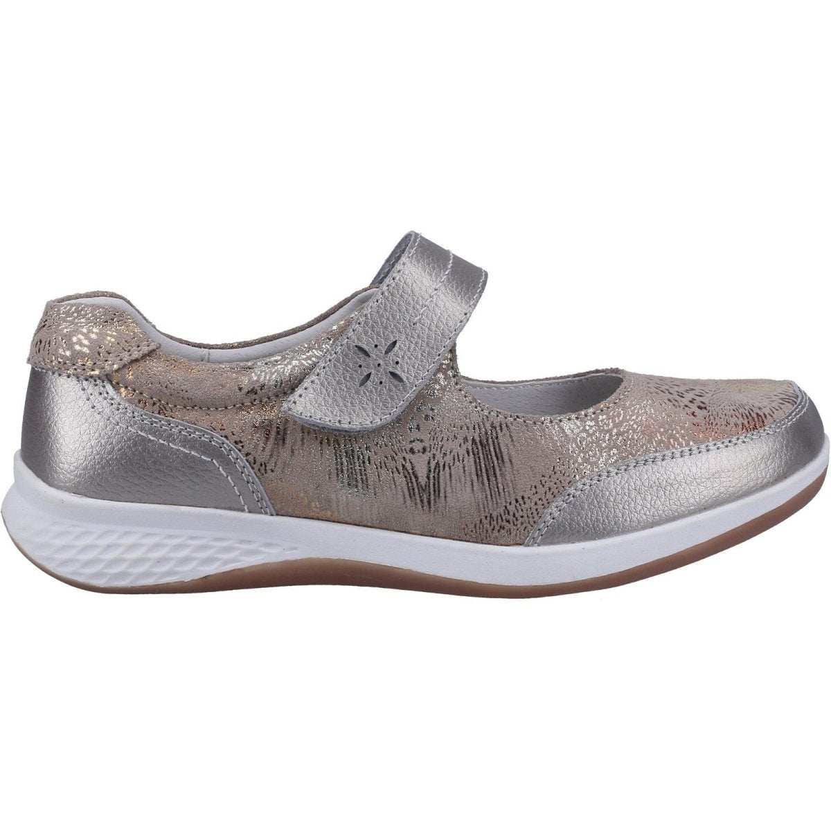 Fleet & Foster Laura Ladies Mary Jane Touch-Fastening Shoes - Shoe Store Direct