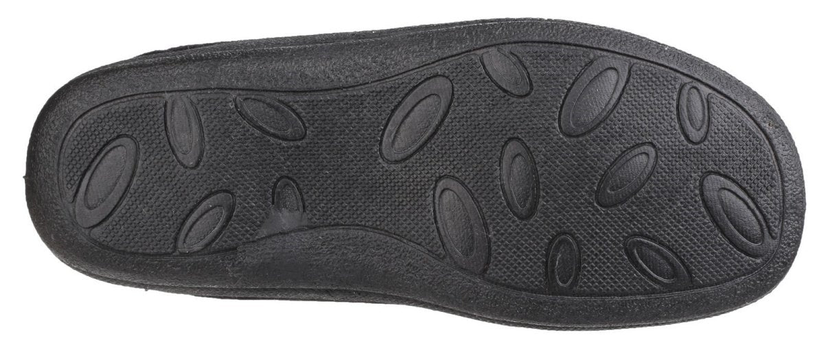 Fleet & Foster Levitt Touch Fastening Ladies Bootie Slippers - Shoe Store Direct