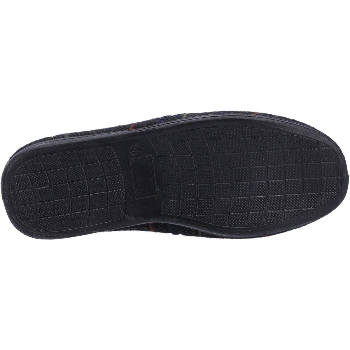 Fleet & Foster Mitchell Chequered Mens Classic Slippers - Shoe Store Direct
