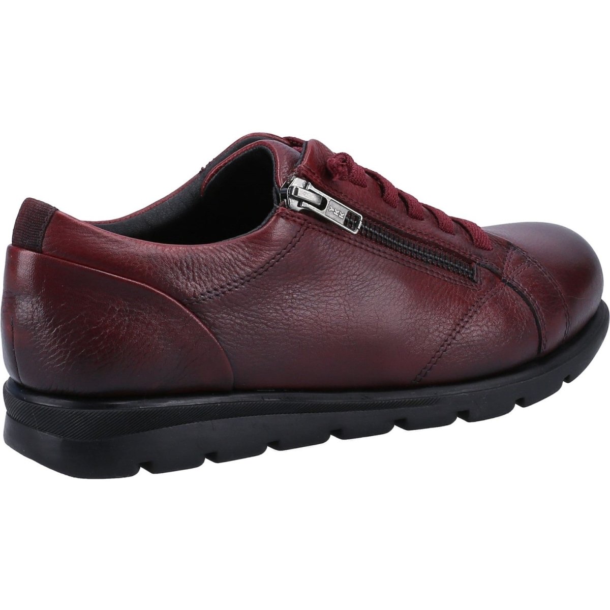 Fleet & Foster Polperro Leather Comfort Side-Zip Ladies Shoes - Shoe Store Direct