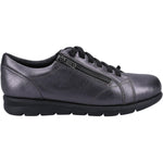 Fleet & Foster Polperro Leather Comfort Side-Zip Ladies Shoes - Shoe Store Direct