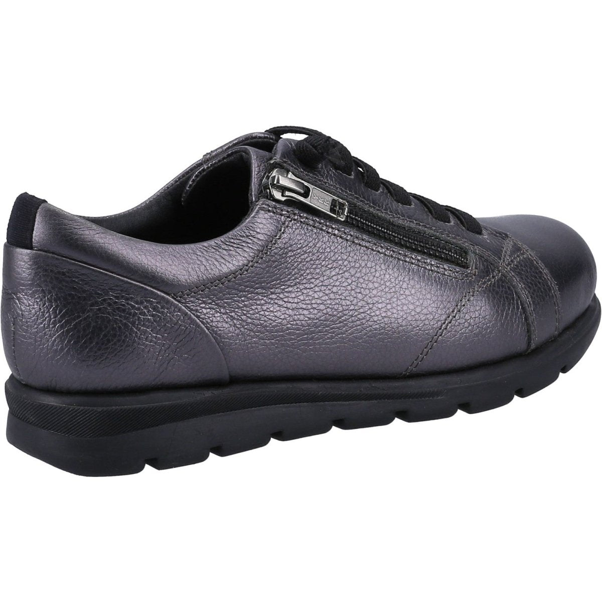 Fleet & Foster Polperro Leather Comfort Side-Zip Ladies Shoes - Shoe Store Direct