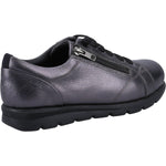 Fleet & Foster Polperro Leather Comfort Side-Zip Ladies Shoes - Shoe Store Direct