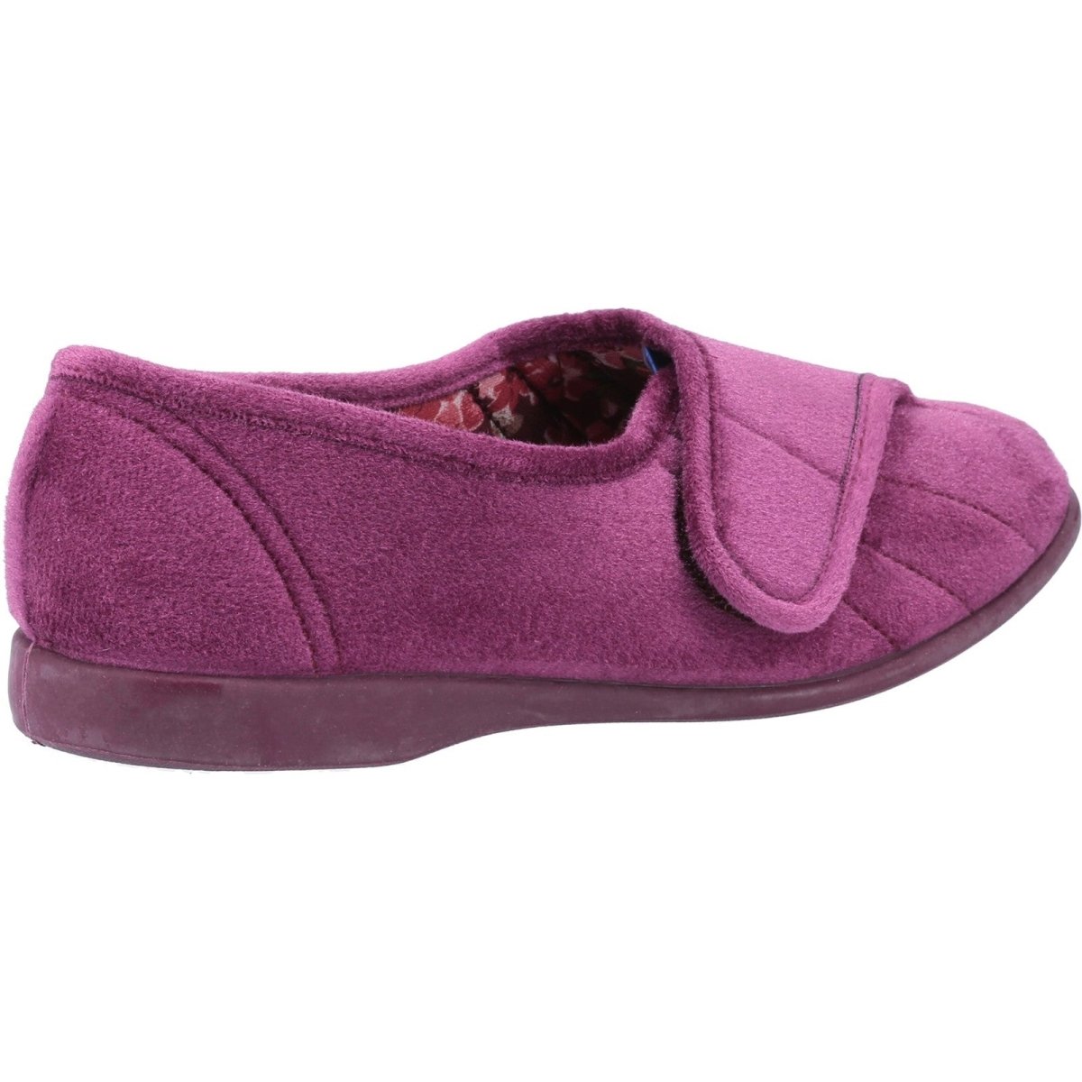 GBS Audrey Touch Fastening Slipper - Shoe Store Direct