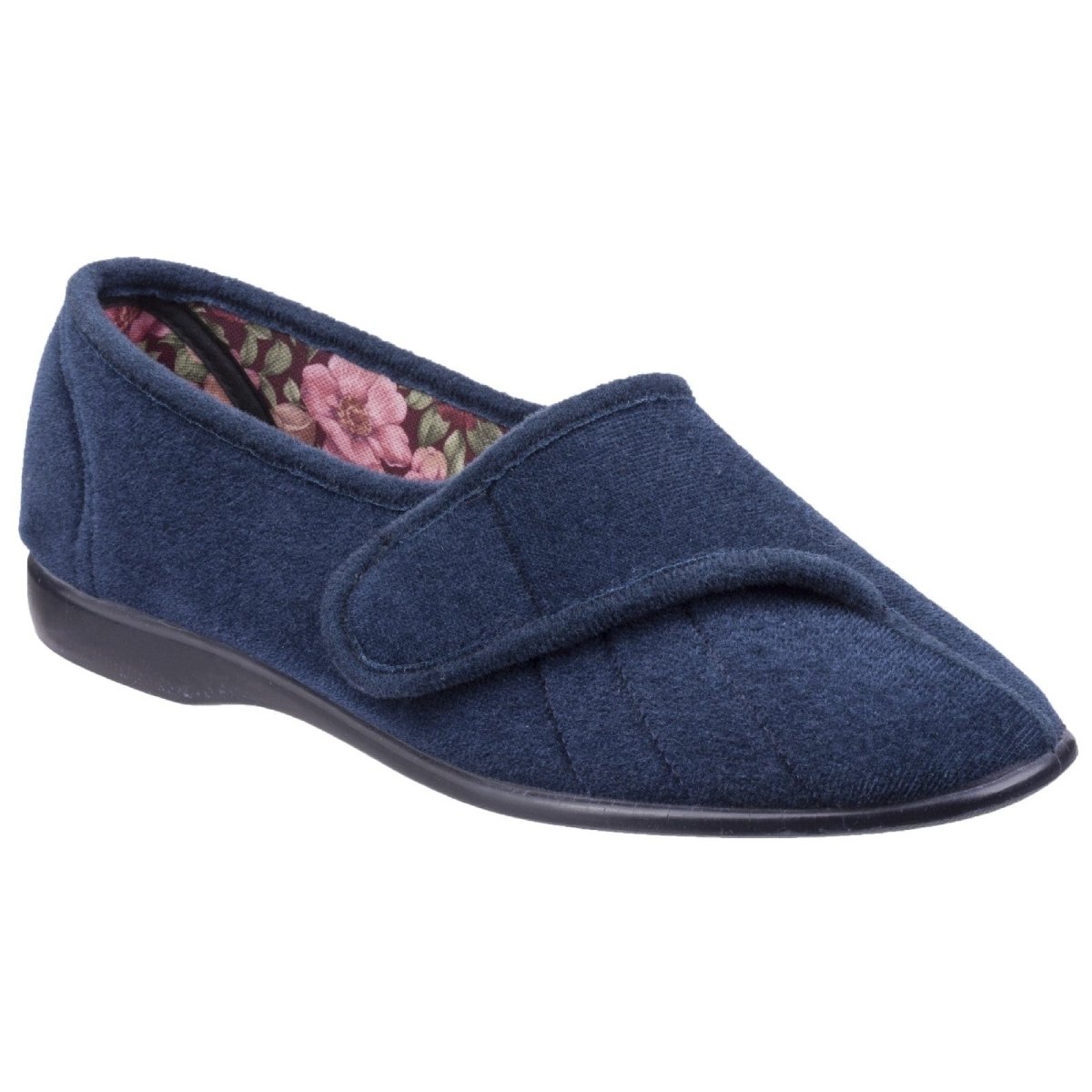 GBS Audrey Touch Fastening Slipper - Shoe Store Direct