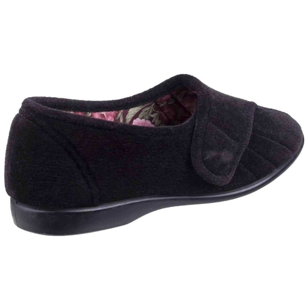GBS Audrey Touch Fastening Slipper - Shoe Store Direct