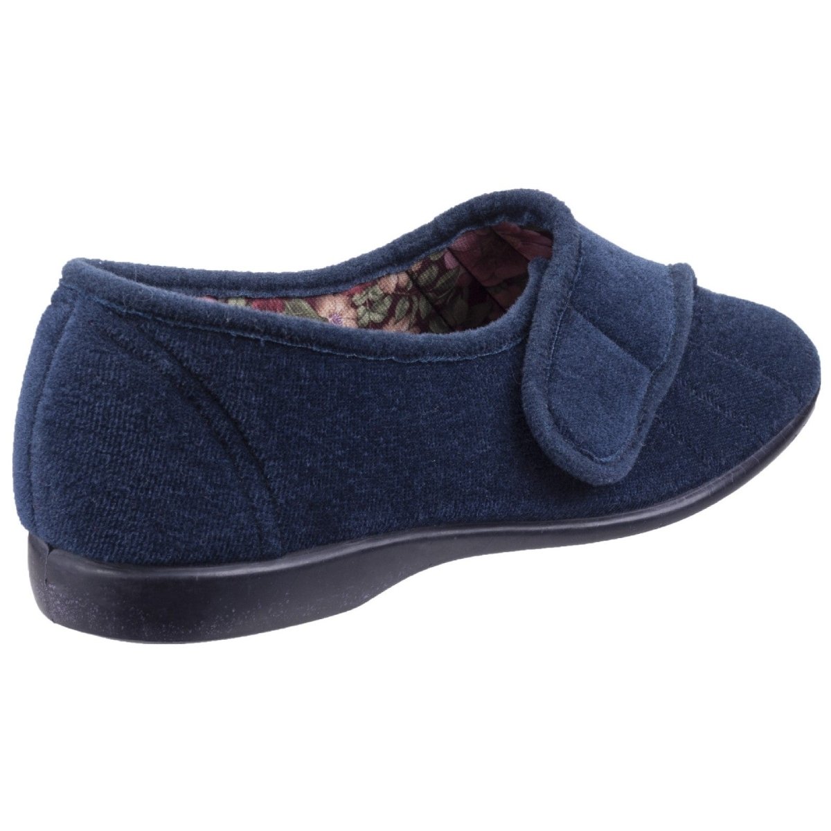 GBS Audrey Touch Fastening Slipper - Shoe Store Direct