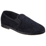GBS Lonsdale Mens Warm Velour Twin Gusset Slippers - Shoe Store Direct