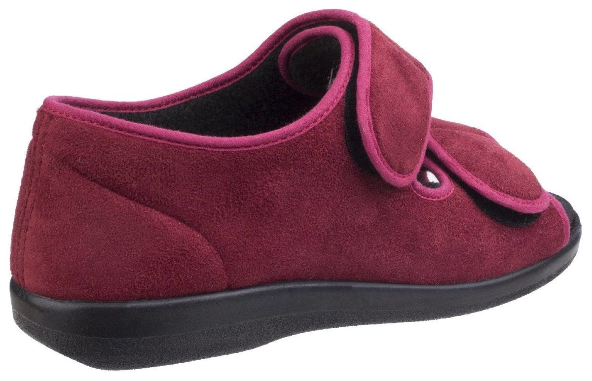 GBS Medical Brompton 3E Extra Wide Fit Touch Fastening Slippers - Shoe Store Direct