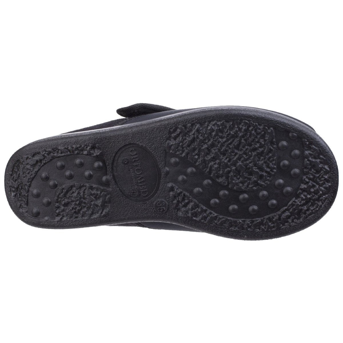 GBS Medical Frenchay 4E Extra Wide Fit Classic Slippers - Shoe Store Direct