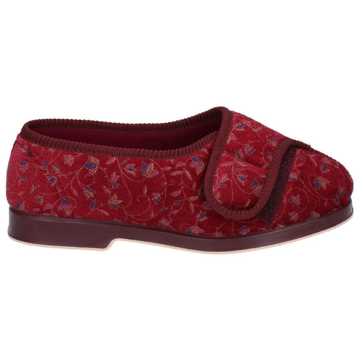 GBS Nola Extra Wide Fit Ladies Slipper - Shoe Store Direct
