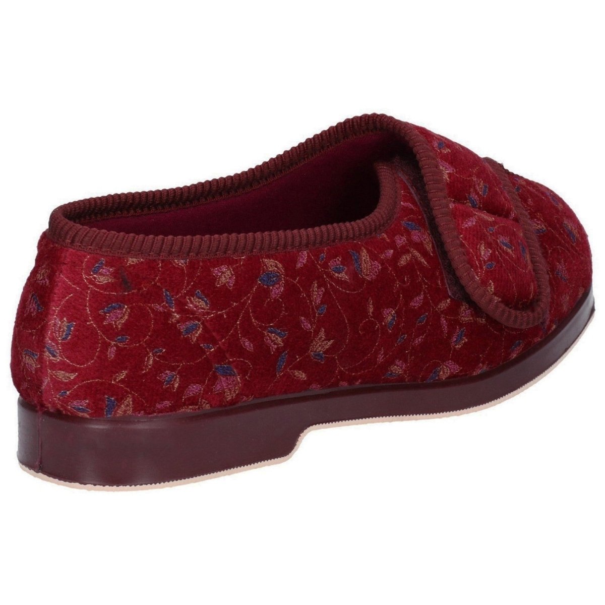 GBS Nola Extra Wide Fit Ladies Slipper - Shoe Store Direct