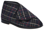 GBS William Mens Touch Fastening Bootie Slippers - Shoe Store Direct