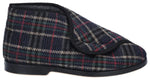 GBS William Mens Touch Fastening Bootie Slippers - Shoe Store Direct