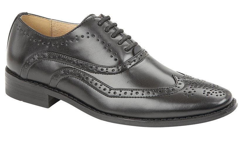 Goor B370A Boys Brogue Oxford Shoe - Shoe Store Direct