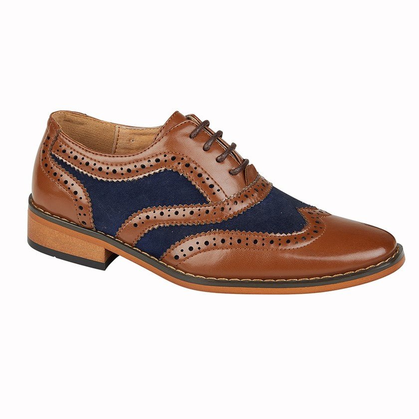 Goor B968BC Boys Brogue Oxford Shoe - Shoe Store Direct