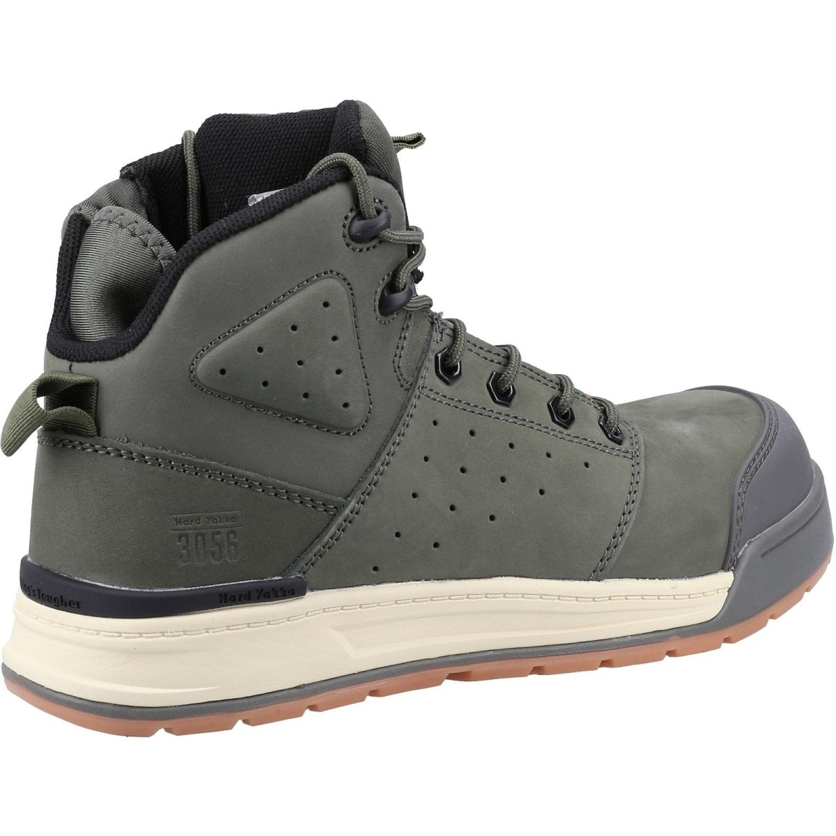 Hard Yakka 3056 Mens Lace & Zip Composite Safety Boots - Shoe Store Direct