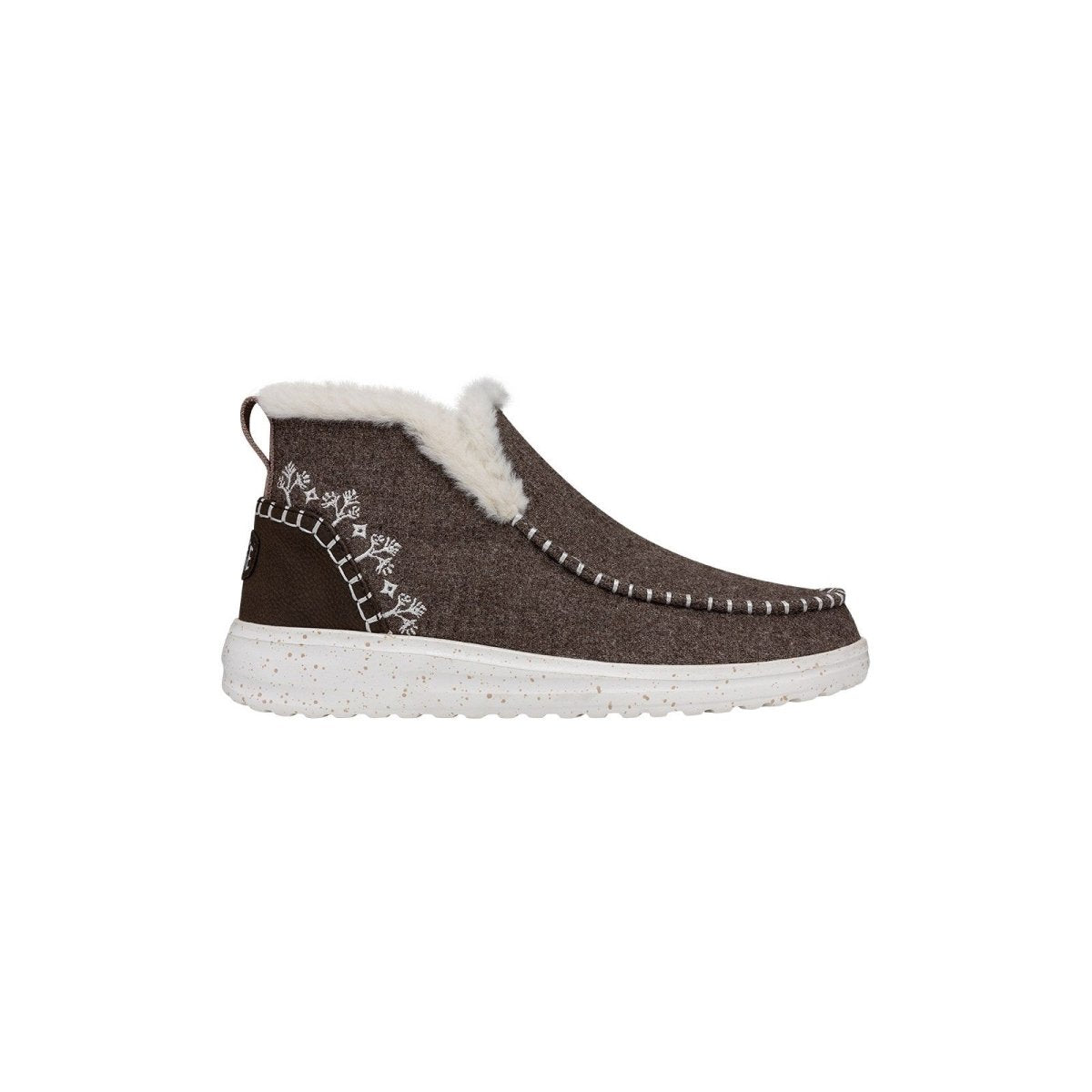 HEYDUDE Denny Wool Faux Shearling Boots - Shoe Store Direct