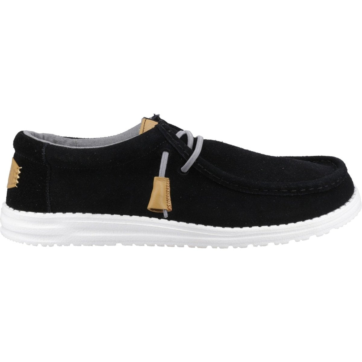 HEYDUDE Wally Craft Suede Shoe - Shoe Store Direct