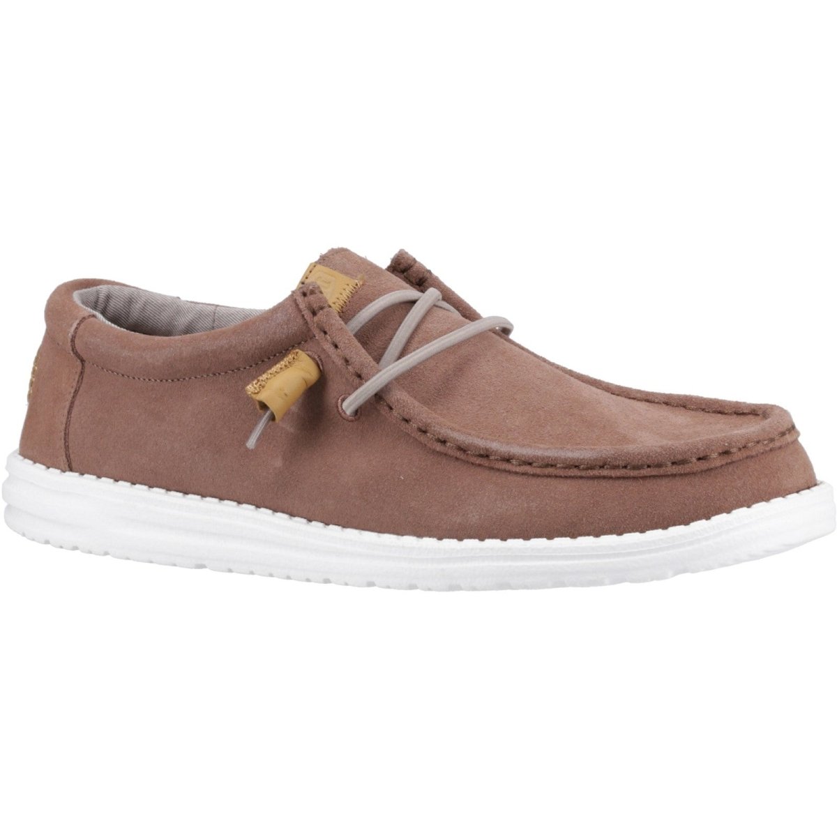 HEYDUDE Wally Craft Suede Shoe - Shoe Store Direct