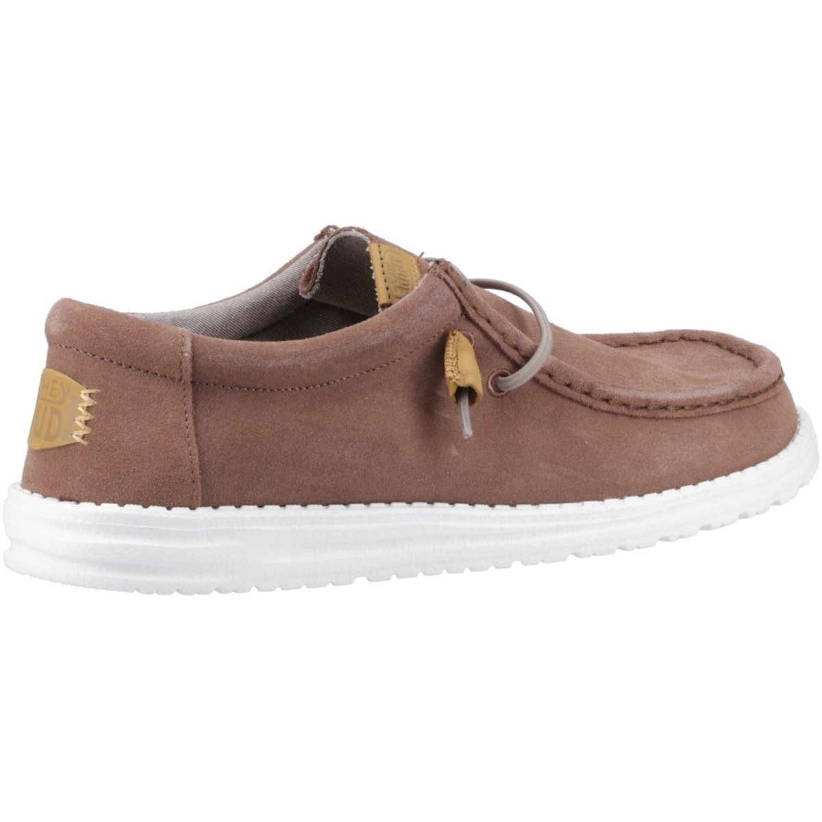 HEYDUDE Wally Craft Suede Shoe - Shoe Store Direct