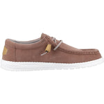 HEYDUDE Wally Craft Suede Shoe - Shoe Store Direct