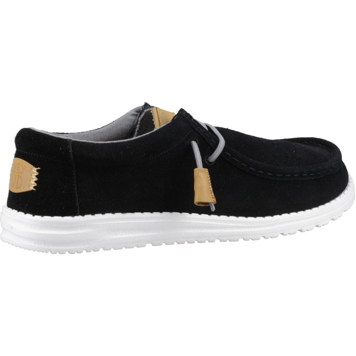 HEYDUDE Wally Craft Suede Shoe - Shoe Store Direct