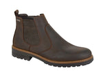 IMAC M326B Mens Leather Chelsea Boots - Shoe Store Direct