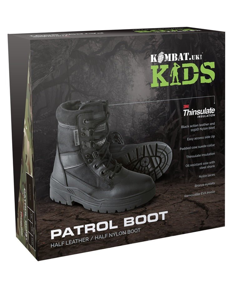 Kids Cadet Patrol Boots - Shoe Store Direct