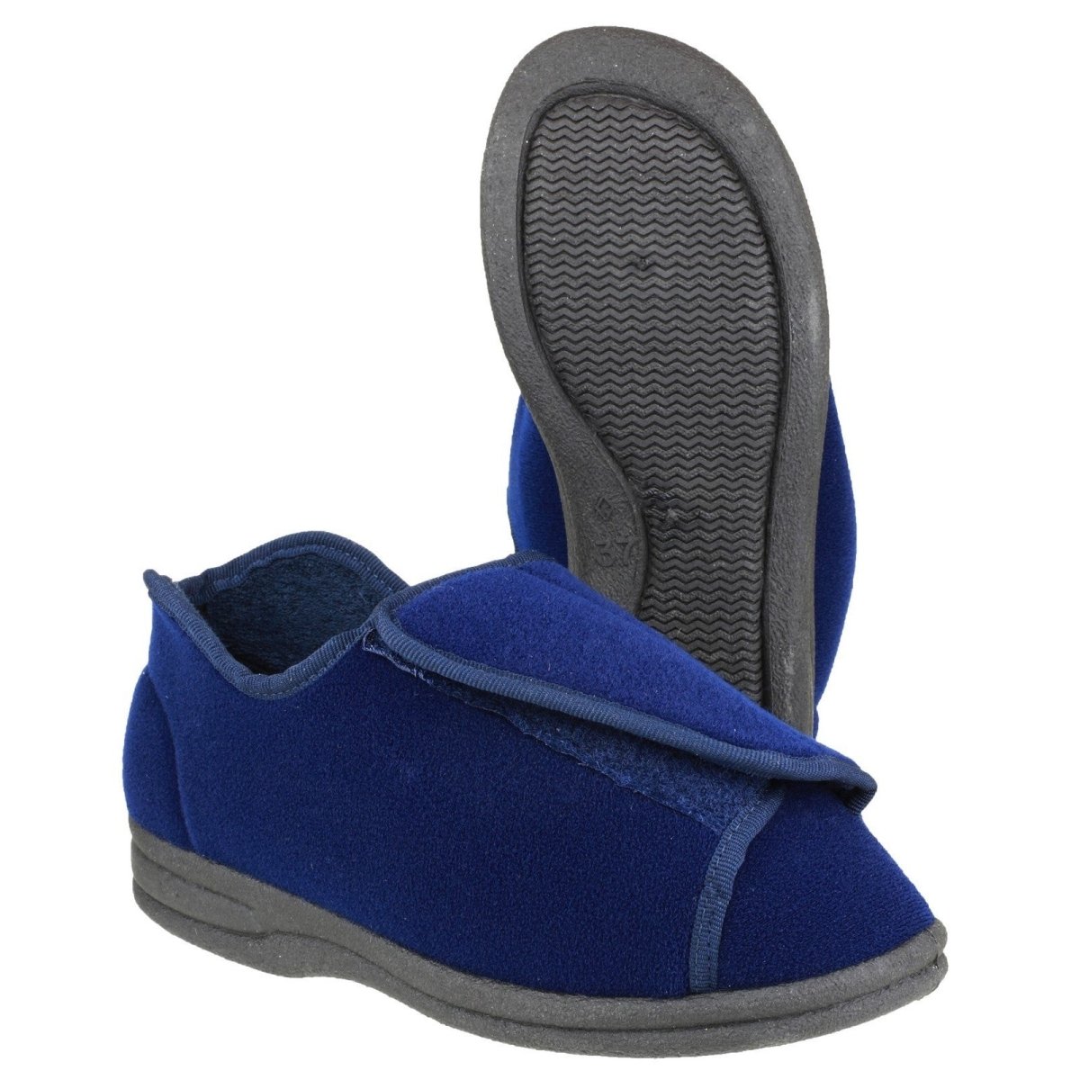 Mirak Fife Womens Medical Touch Fastening Slipper - Shoe Store Direct