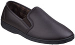 Mirak Visa Twin Gusset Slipper Classic Mens Slippers - Shoe Store Direct